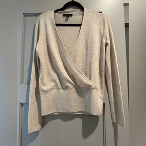 Wrap sweater